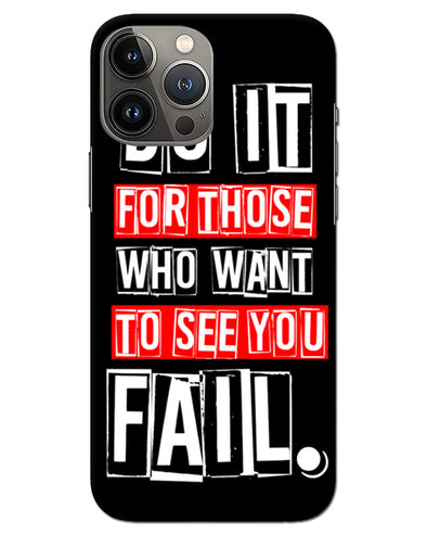 Do It For Those | iphone 13 pro max Phone Case