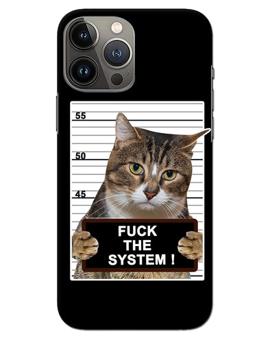 F*CK THE SYSTEM  |  iphone 13 pro max Phone Case