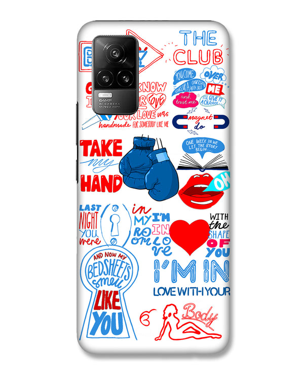 Shape of you - White | vivo Y73 Phone Case