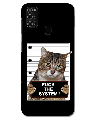 F*CK THE SYSTEM  |  Samsung Galaxy M21 Phone Case