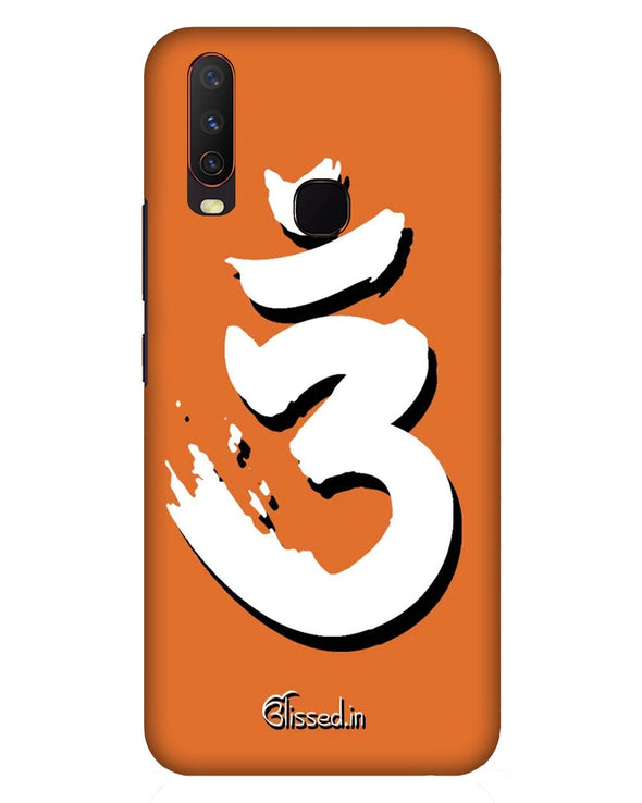 Saffron AUM the un-struck sound White   |  Vivo Y17 Phone Case