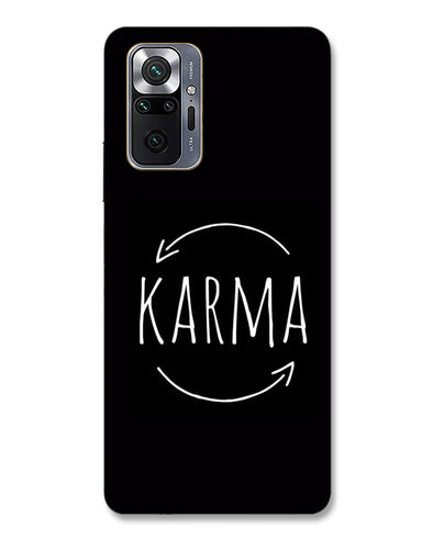 karma | Redmi Note 10 Pro Max Phone Case