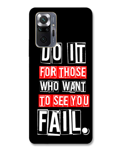 Do It For Those | Redmi Note 10 Pro Max Phone Case