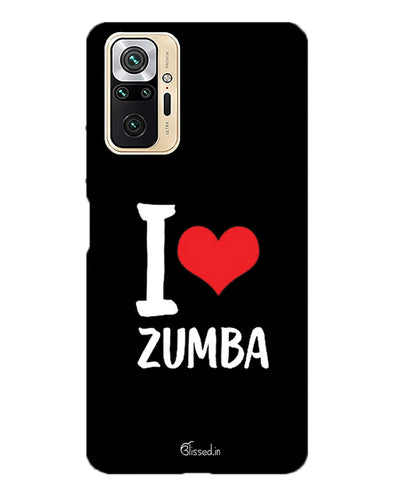 i love zumba natural godness |  Redmi Note 10 Pro  Phone Case