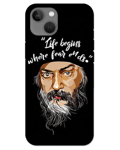Osho: life and fear |  iphone 13 Phone Case