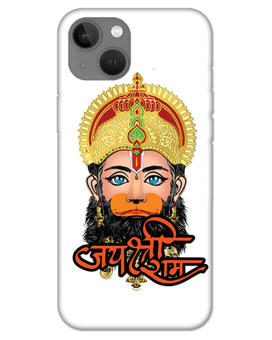 Jai Sri Ram -  Hanuman White | iphone 13 Phone Case
