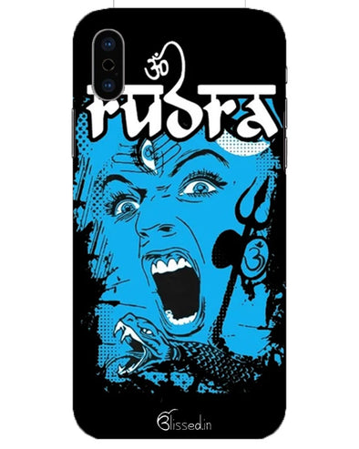 Mighty Rudra - The Fierce One | iphone Xs Phone Case