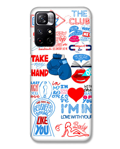 Shape of you - White | Redmi Note 11T 5G Phone Case