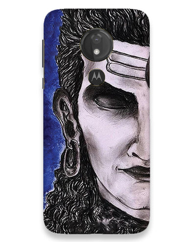 Meditating Shiva | moto g7 power Phone case