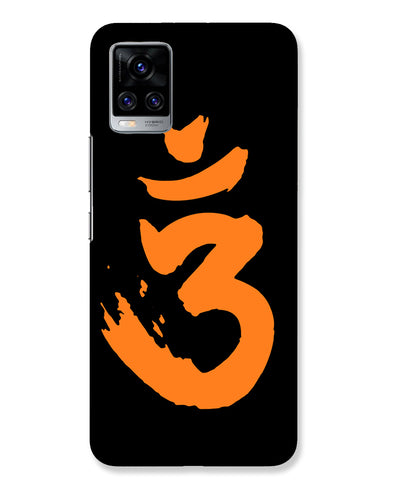 Saffron AUM the un-struck sound | Vivo V20 Pro Phone Case