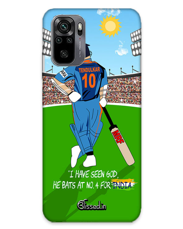 Tribute to Sachin | redmi note 10 Phone Case