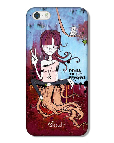 Power to the peaceful | iPhone 5 Phone Case