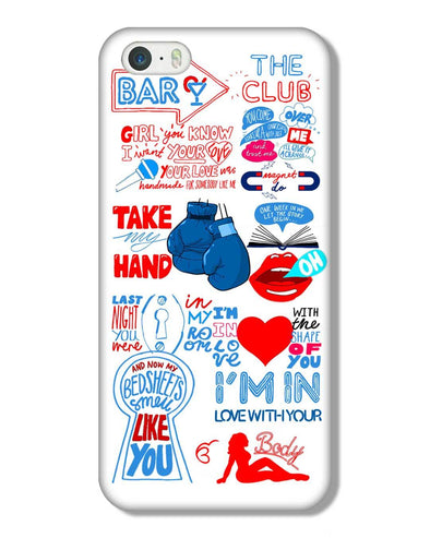 Shape of you - White | iPhone 5 Phone Case