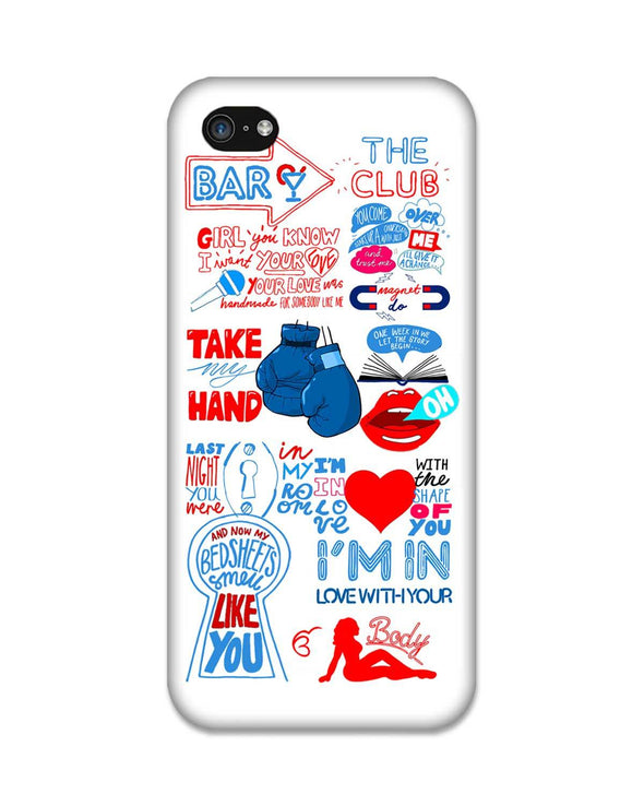 Shape of you - White | iPhone 5C Phone Case