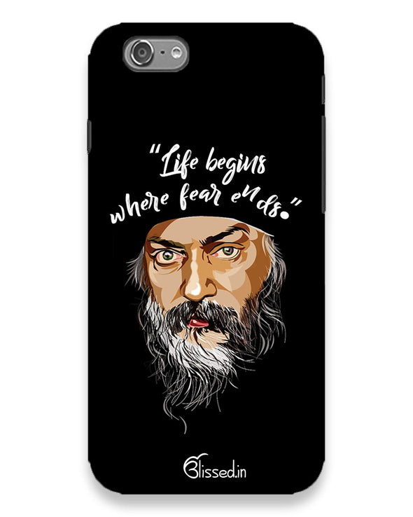 Osho: life and fear  | Iphone 6s l  Phone Case