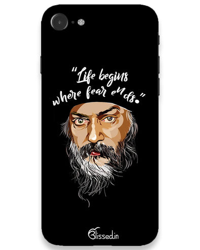 Osho: life and fear |  iPhone 7 Phone Case