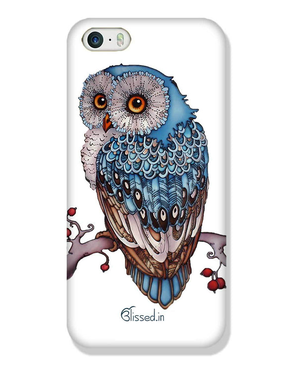 Blue Owl | iPhone SE Phone Case