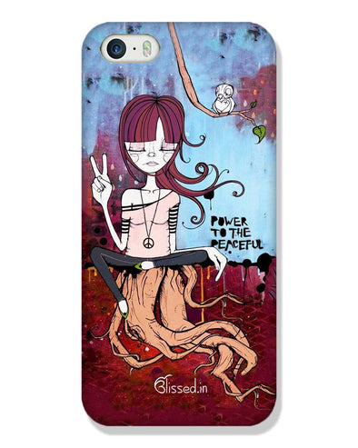 Power to the peaceful | iPhone SE Phone Case