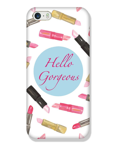 hello gorgeous | iPhone SE Phone Case