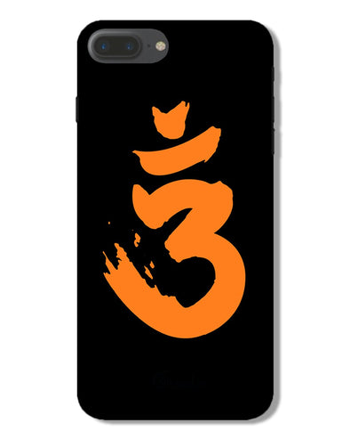 Saffron AUM the un-struck sound | iPhone 7 Plus Phone Case