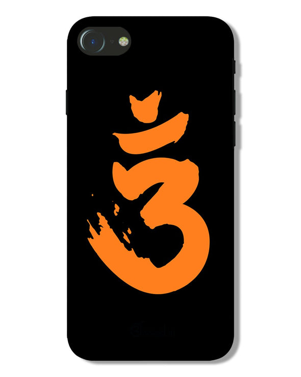 Saffron AUM the un-struck sound | iPhone 7  Phone Case