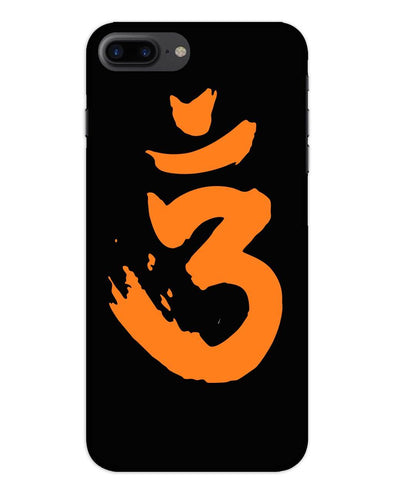 Saffron AUM the un-struck sound | iPhone 8 Plus Phone Case