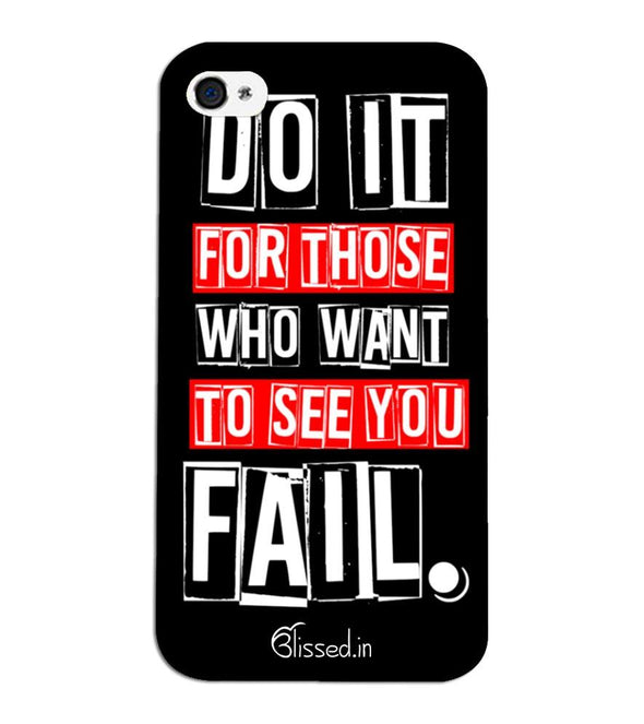 Do It For Those | iphone 4 Phone Case