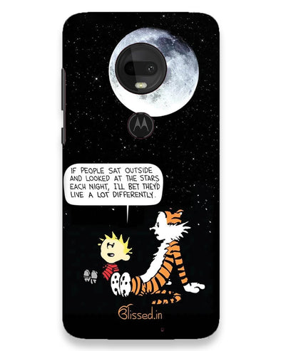 Calvin's Life Wisdom | Moto g7 Phone Case