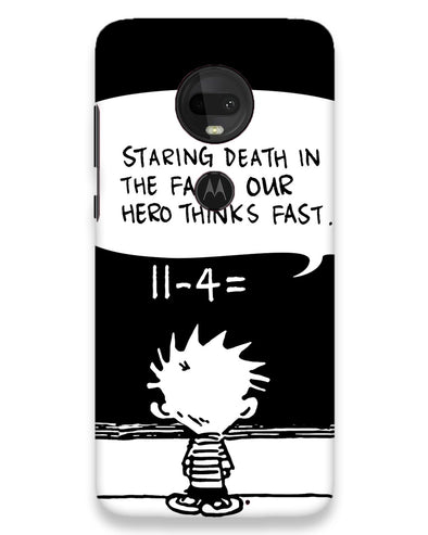 Hero Hobbes | Moto g7 Phone Case