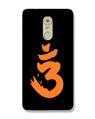 Saffron AUM the un-struck sound |Lenovo K6 Note Phone Case