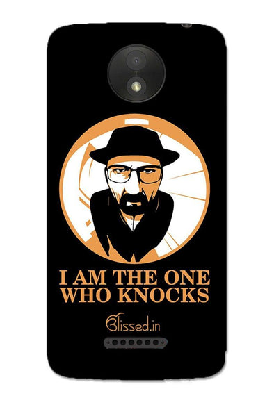 The One Who Knocks | MOTO C Phone Case