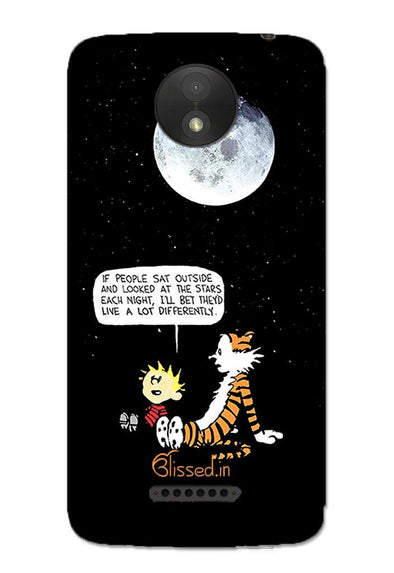 Calvin's Life Wisdom | MOTO C Phone Case