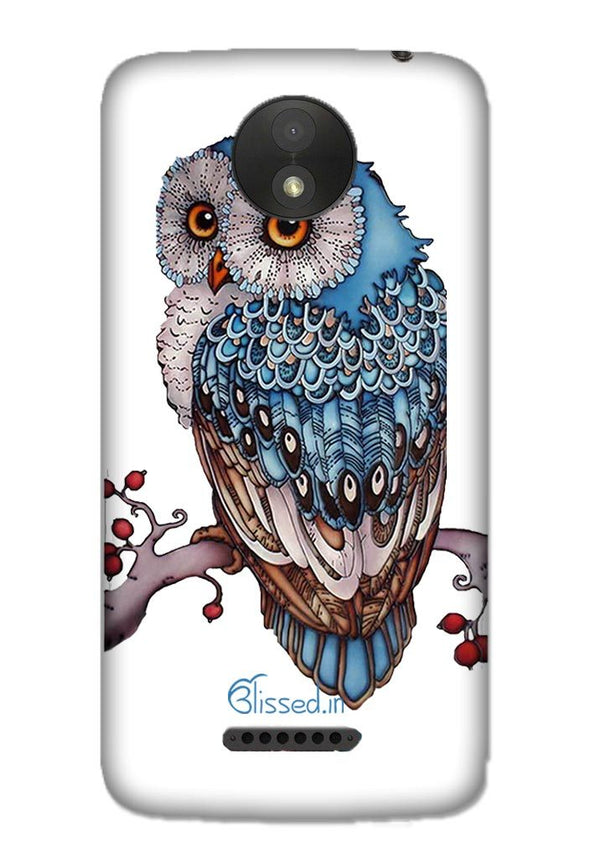 Blue Owl | MOTO C Phone Case