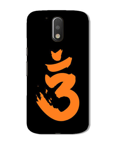 Saffron AUM the un-struck sound | Motorola Moto G (4th Gen) Phone Case