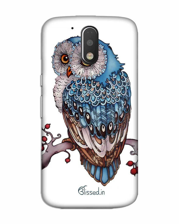 Blue Owl | MOTO G4 Phone Case
