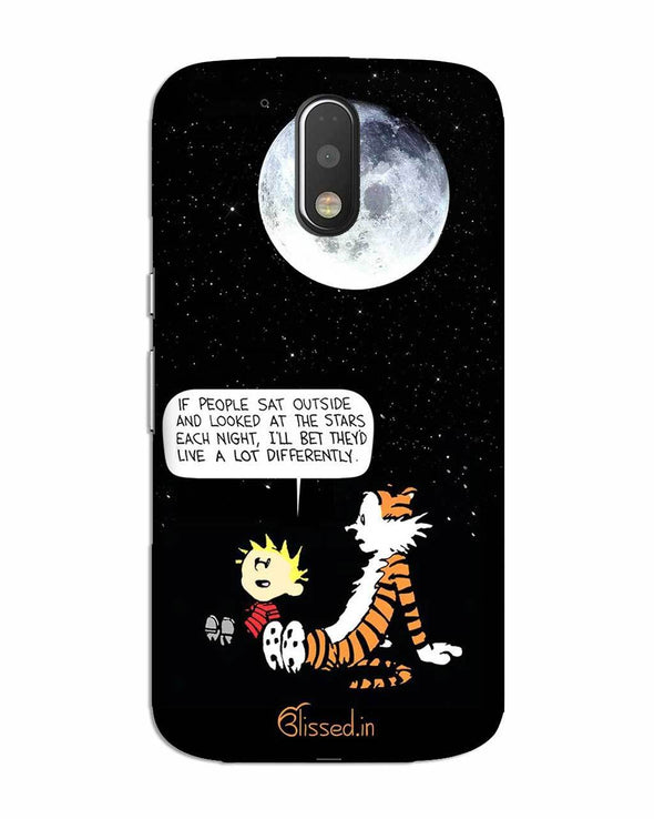 Calvin's Life Wisdom | MOTO G4 Phone Case