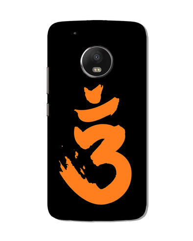 Saffron AUM the un-struck sound | Moto G5 Plus  Phone Case