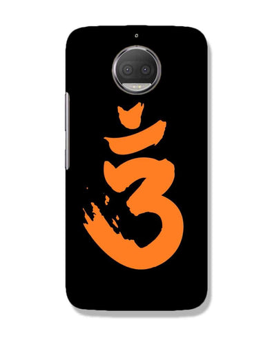 Saffron AUM the un-struck sound | Motorola Moto G5s Plus Phone Case