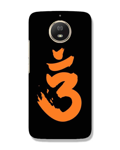 Saffron AUM the un-struck sound | Motorola Moto G5s Phone Case