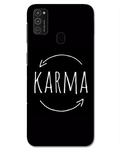 karma | Samsung Galaxy M21 Phone Case