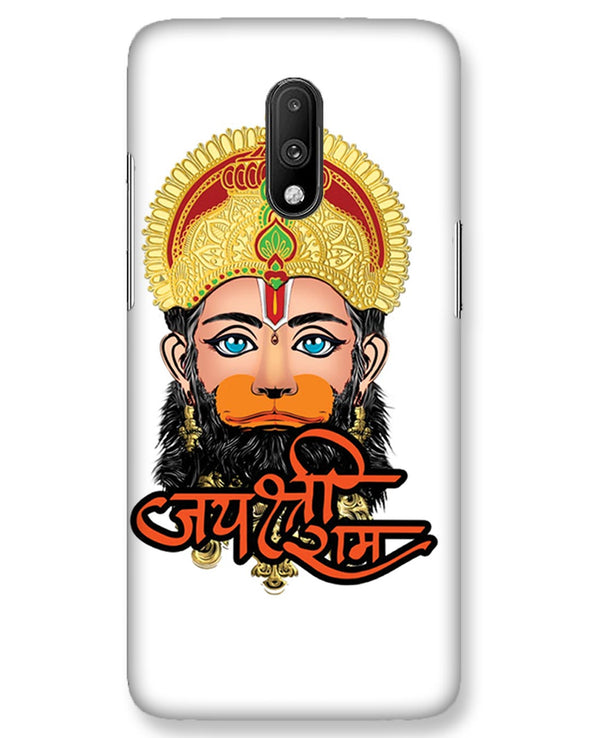 JAI SRI RAM - HANUMAN | One Plus 7 PHONE CASE WHITE