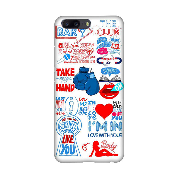 Shape of you - White | One Plus 5 Phone Case