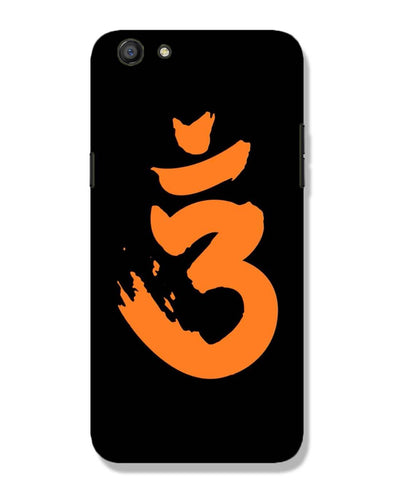 Saffron AUM the un-struck sound | Oppo F3 Phone Case