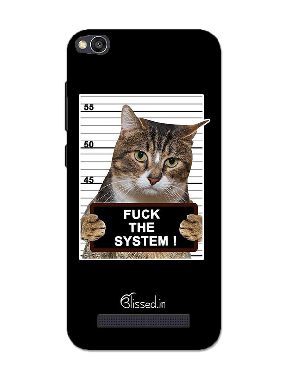 F*CK THE SYSTEM  | Xiaomi Redmi Note4 Phone Case