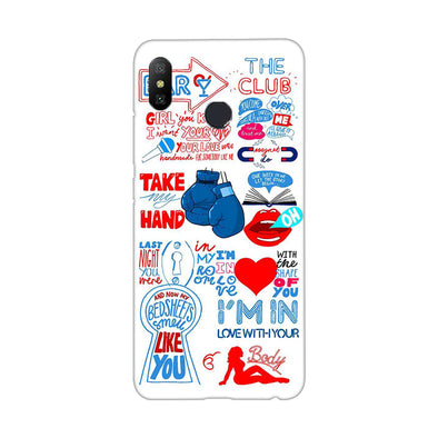 Shape of you - White | Redmi 6 Pro Phone Case