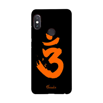 Saffron AUM the un-struck sound | Redmi Note 5 Phone Case