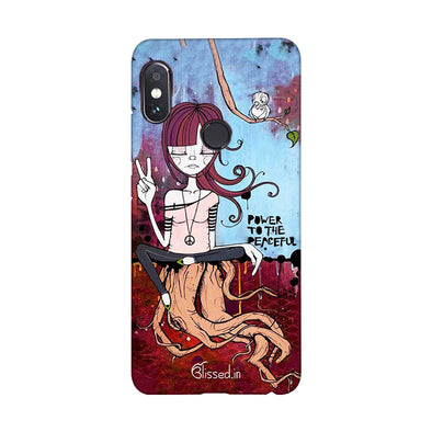 Power to the peaceful | Redmi Note 5 Phone Case