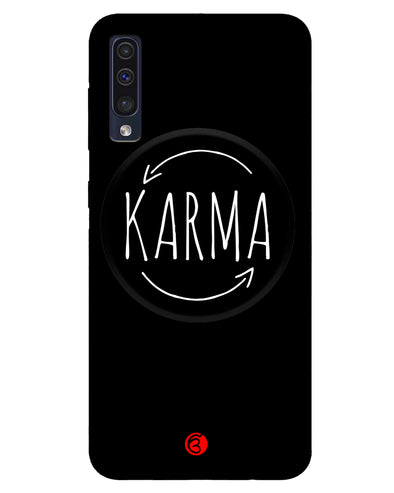 karma | samsung galaxy a50s Phone Case