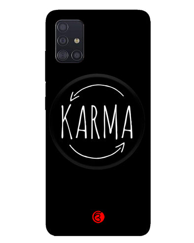karma | Samsung Galaxy M31s Phone Case