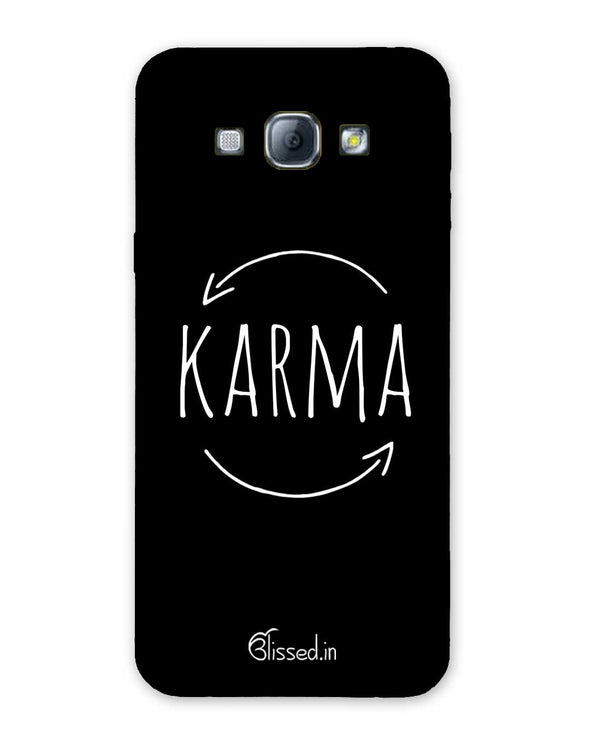 karma  | SAMSUNG A8 Phone Case